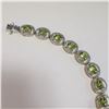 Image 2 : SILVER PERIDOT BRACELET