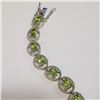 Image 3 : SILVER PERIDOT BRACELET