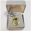 Image 4 : SILVER LEMON QUARTZ(8.9CT) PENDANT(~WEIGHT 5.4G)