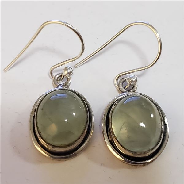 SILVER MOONSTONE EARRINGS (~WEIGHT 4.82G)