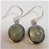 Image 1 : SILVER MOONSTONE EARRINGS (~WEIGHT 4.82G)