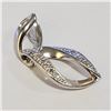 Image 2 : SILVER DIAMOND PENDANT