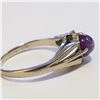 Image 2 : SILVER GEMSTONE RING (~SIZE 5.5)