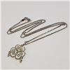 Image 3 : SILVER NECKLACE(~LENGTH 18INCHES) (~WEIGHT 3.88G)