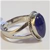 Image 2 : SILVER TANZANITE(5.15CT) RING (~SIZE 8)