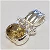Image 3 : SILVER CITRINE PENDANT