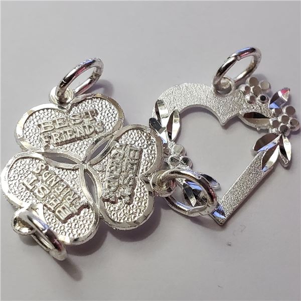 SILVER LOT OF 2 PENDANT