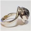 Image 2 : SILVER GENUINE GEMSTONE RING (~SIZE 8)