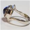 Image 3 : SILVER GENUINE GEMSTONE RING (~SIZE 8)
