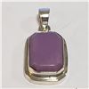 Image 1 : SILVER GENUINE GEMSTONE PENDANT (~WEIGHT 5.65G)