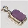 Image 2 : SILVER GENUINE GEMSTONE PENDANT (~WEIGHT 5.65G)