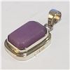 Image 3 : SILVER GENUINE GEMSTONE PENDANT (~WEIGHT 5.65G)