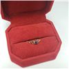 Image 3 : 10K YELLOW GOLD SAPPHIRE(0.1CT) RING (~SIZE 7)