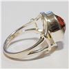 Image 3 : SILVER GENUINE GEMSTONE RING (~SIZE 8)