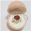 Image 4 : SILVER GENUINE GEMSTONE RING (~SIZE 8)