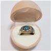 Image 4 : SILVER GENUINE GEMSTONE RING (~SIZE 8)