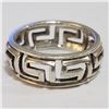 Image 1 : SILVER RING (~SIZE 7.5)(~WEIGHT 4.78G)
