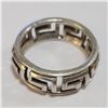 Image 2 : SILVER RING (~SIZE 7.5)(~WEIGHT 4.78G)