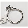 Image 5 : 14K WHITE GOLD LAB DIAMOND (1.9CT VS1) 4G RING