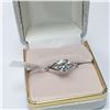Image 6 : 14K WHITE GOLD LAB DIAMOND (1.9CT VS1) 4G RING