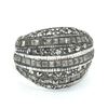 Image 1 : SILVER MARCASITE(1.35CT) HAND MADE RING