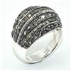 Image 3 : SILVER MARCASITE(1.35CT) HAND MADE RING