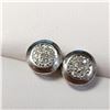Image 3 : SILVER DIAMOND(0.2CT) EARRINGS