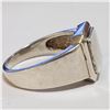 Image 2 : SILVER RING (~SIZE 10)(~WEIGHT 6.45G)