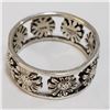 Image 2 : SILVER RING (~SIZE 8.5)(~WEIGHT 5.05G)