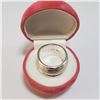 Image 3 : SILVER RING (~SIZE 8)(~WEIGHT 11.86G)