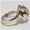 Image 4 : SILVER GENUINE GEMSTONE RING (~SIZE 8)