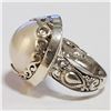 Image 3 : SILVER FRESHWATER PEARL RING (~SIZE 7)