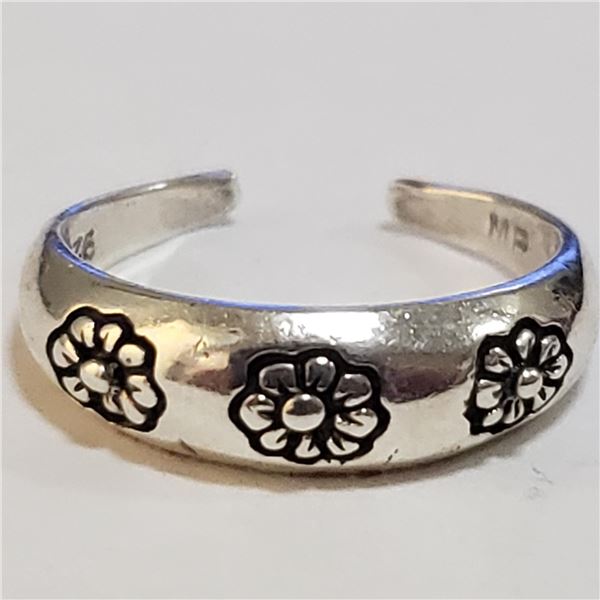 SILVER TOE RING
