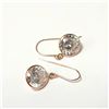 Image 3 : 14K ROSE GOLD MOISSANITE(2.4CT) EARRINGS