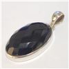 Image 3 : SILVER BLACK ONYX PENDANT(~WEIGHT 12.43G)