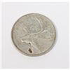 Image 1 : SILVER 25 CENTS CANADIAN COIN