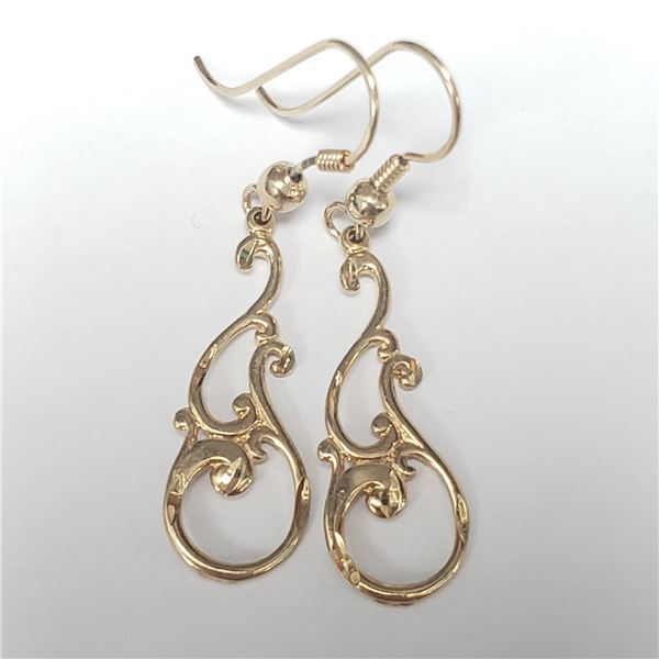 SILVER GOLD PLATED EARRINGS