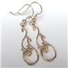Image 2 : SILVER GOLD PLATED EARRINGS