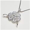 Image 2 : SILVER 3 SEPARABLE PENDANT NECKLACE