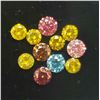 Image 1 : LAB COLOR DIAMOND ASSORTED 1CT