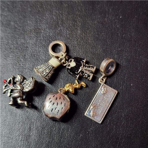 SILVER PANDORA STYLE BEADS