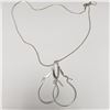 Image 2 : SILVER 2 PENDANT NECKLACE