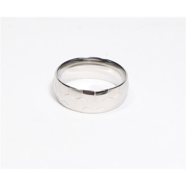 NEW STAINLESS STEEL SIZE 10 SOCCER BALL DESIGN