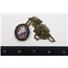 Image 1 : NEW ANTIQUE STYLE PENDANT WATCH AND CHAIN