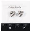 Image 1 : NEW LABRADOODLE RHINESTONE STUD EARRINGS