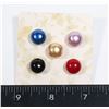 Image 1 : NEW ASSORTED COLOR FAUX PEARL SCARF/TIE/LAPEL