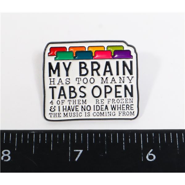 NEW MY BRAIN HAS TOO MANY TABS OPEN 4 OF THEM RE