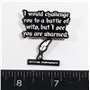 Image 1 : NEW I WOULD CHALLENGE YOU TO A BATTLE OF WITS,