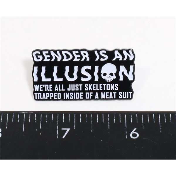 NEW GENDER IS AN ILLUSION WE'RE ALL JUST SKELTONS