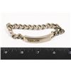 Image 1 : HEAVY MENS BRACELET PERSONALIZED T-REX